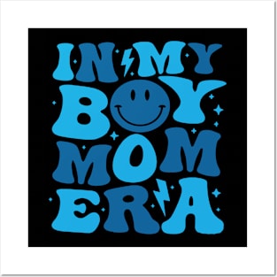 In My Boy Mom Era Shirt, Funny Mothers Day Posters and Art